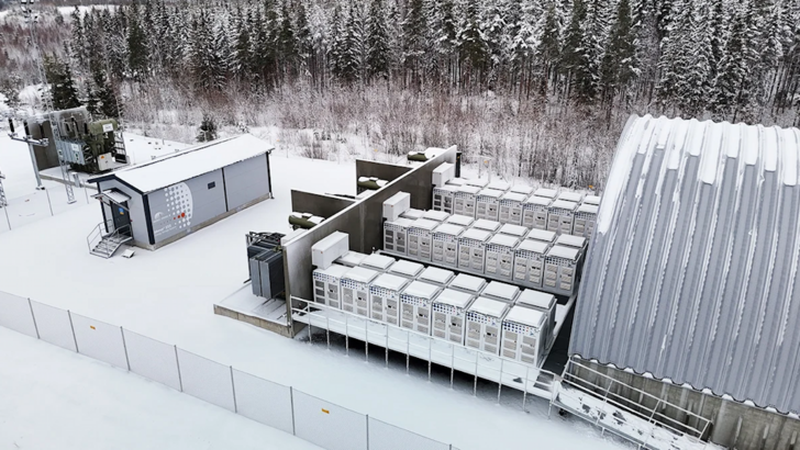 Merus Power’s 30 MW / 36 MWh system in Valkeakoski, Finland, live since October 2025