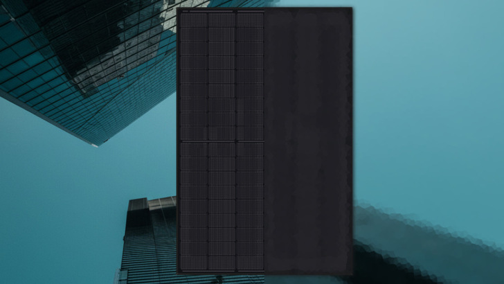 A solar module designed to be seen less, even as installations become more visible