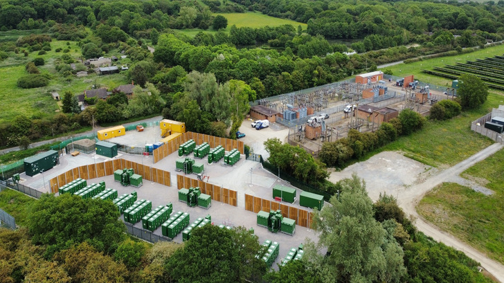 Basildon BESS in Essex, UK, is one of Eku Energy’s grid-scale battery storage sites