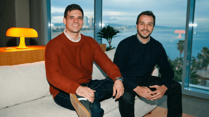 From left: Delfos co-founders Samuel Lima, CTO, and Guilherme Studart, CEO