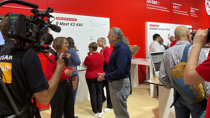 Trend-spotting at last year's K2 Systems stand