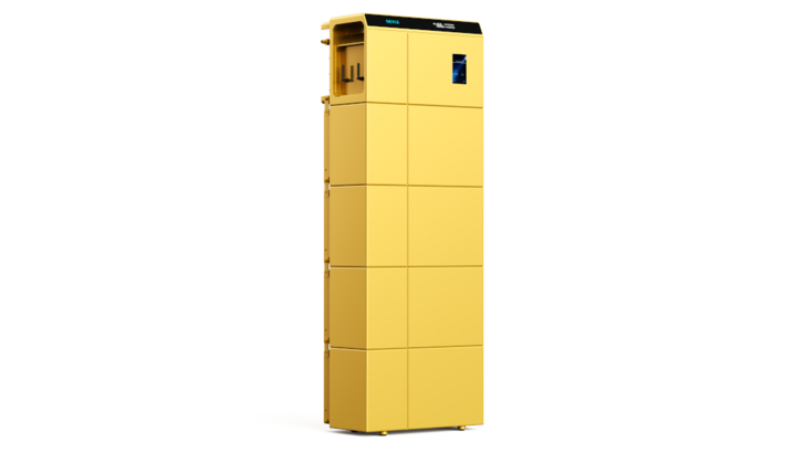 Building blocks for the basement: three-phase configurations scale to 21.6 kW and 108 kWh