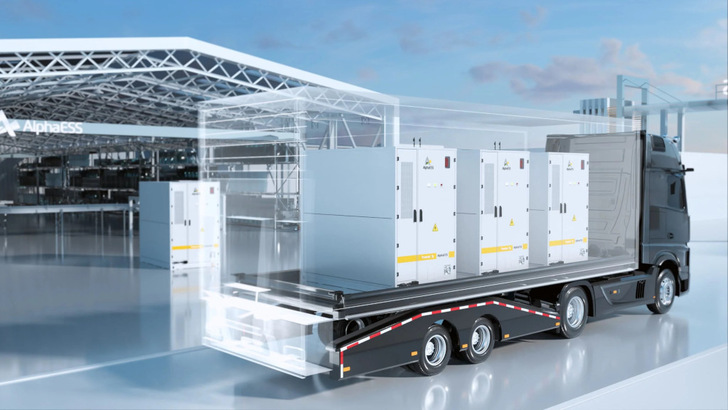 Ready to roll – the cabinets comply with international fire safety standards including NFPA 855