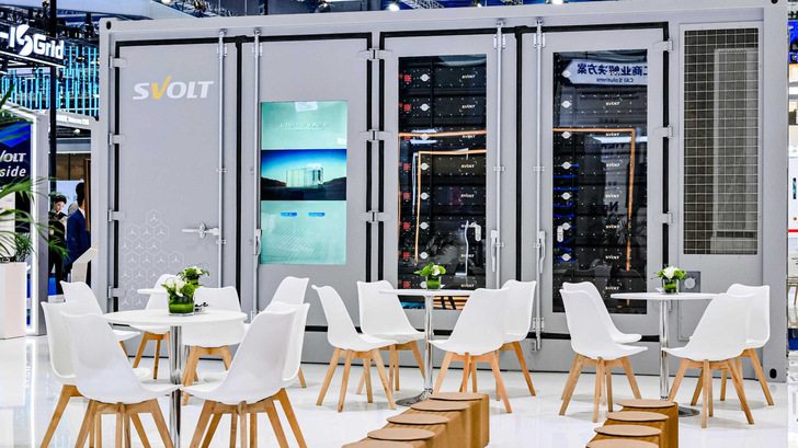 Take a seat and work out your capacity needs at the SVOLT booth