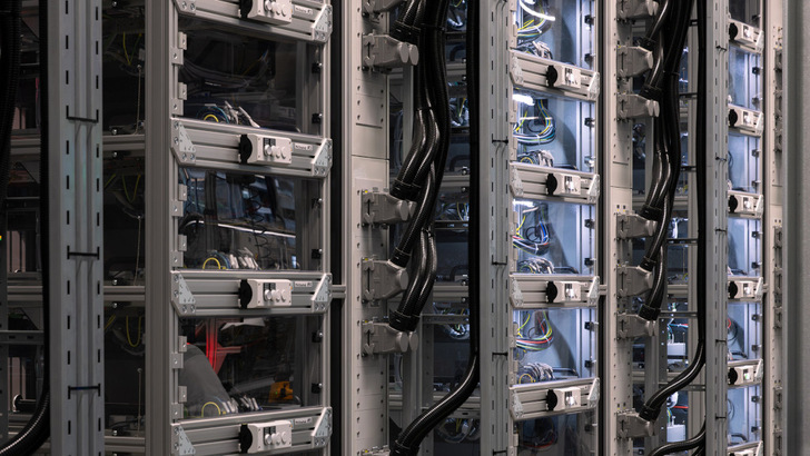 Inside a Fronius testing centre, the kind of European production base that is set to benefit from stricter inverter regulation