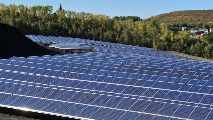 Former coal mining sites are well suited to solar energy, given that the land has already been developed.