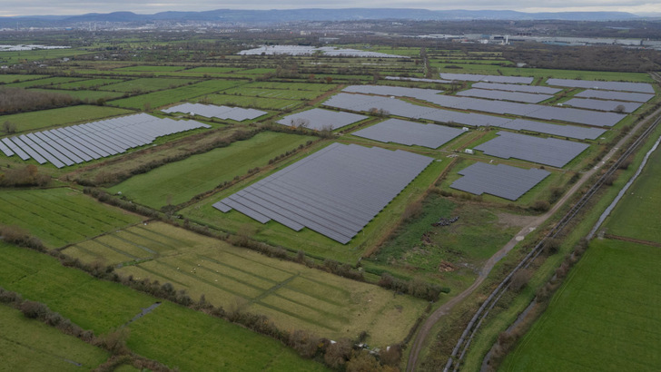 UK solar at scale: the Llanwern project in South Wales, as GBE moves to tie public funding to tighter supply chain standards