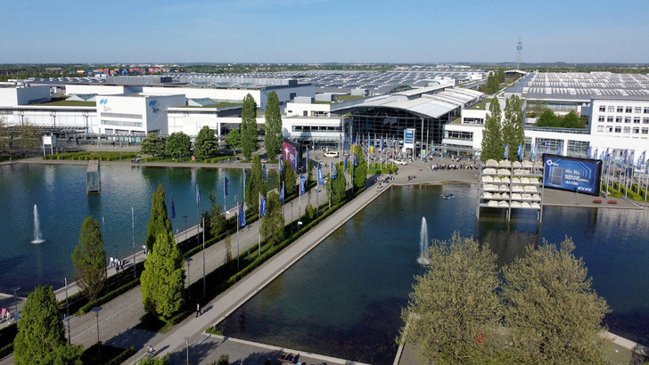 The Munich Trade Fair Center, where The smarter E Europe took place. - © Solar Promotion
