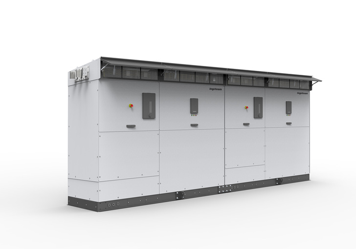 Ingeteam’s dual PV inverters belong to the Ingecon Sun PowerMax B Series and are able to provide up to 2.55 MW at 1,000 Vdc. - © Ingeteam
