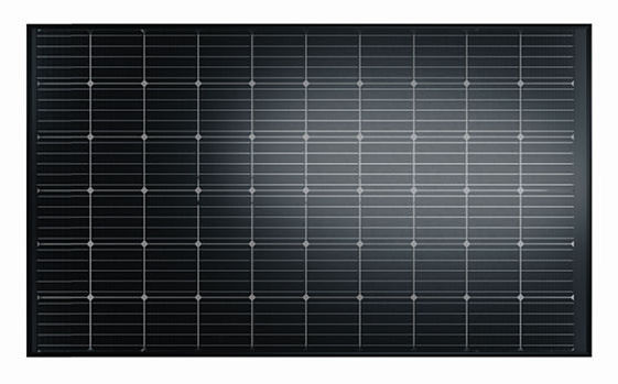 The front glass reflects so little light that the module can now be installed near an airport.
