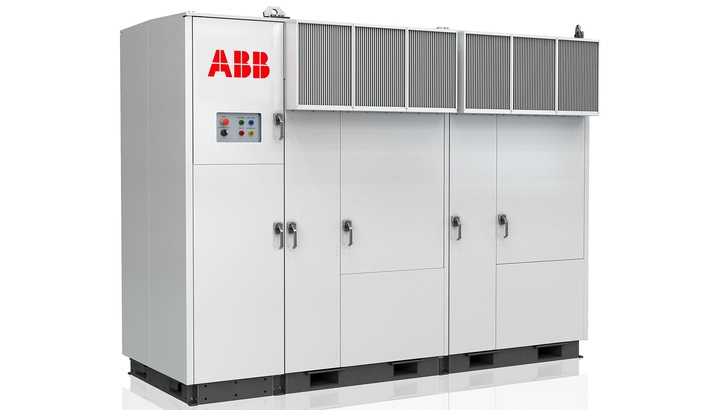 ABB puts out the new 1.500 volts DC outdoor central inverter PVS980