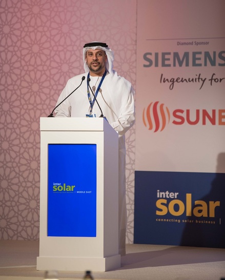 Hussain Hassan Mohamed Khansaheb, Director of International Cooperation Department, UAE Ministry of Climate Change & Environment, UAE. - © Solar Promotion International
