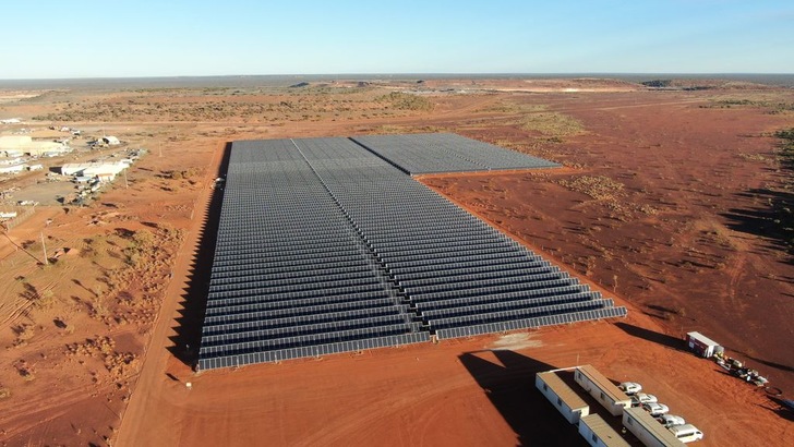 4 MW off-grid PV plant of Juwi at the Australian  Agnew Gold Mine (Eastern Goldfields), the Greenough River solar plant will be grid connected. - © Juwi
