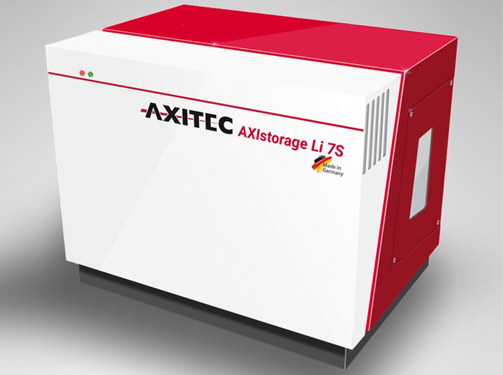 The Axitec energy storage system stands out with its patented safety features and the cycle stability of 6.600 cycles.