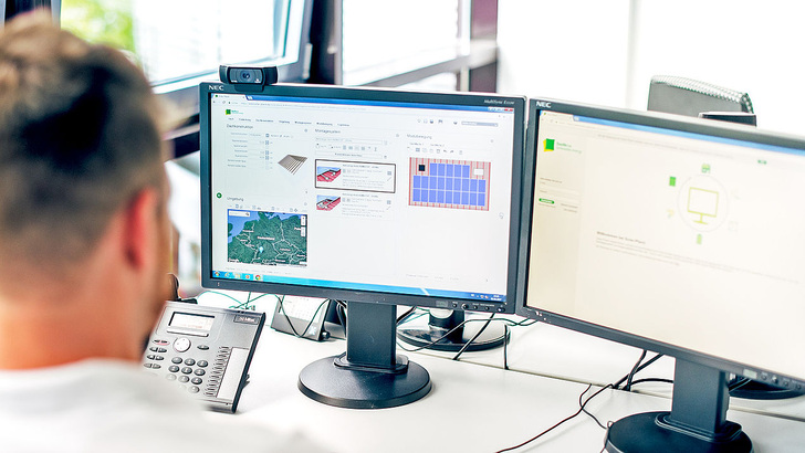 Solar-Planit also recommends the inverters and suitable battery storage systems.