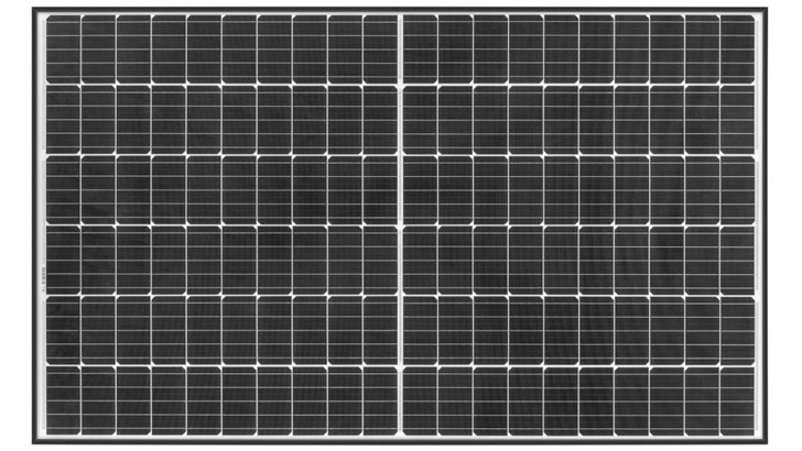 The 120 half cells are connected in series in six strings of 20 cells each. - © REC
