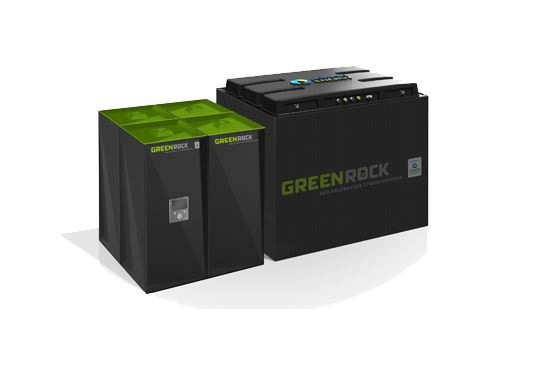 Blue Sky’s Greenrock energy storage system is fully pre-installed and simple to install as a plug and play version. - © Blue Sky
