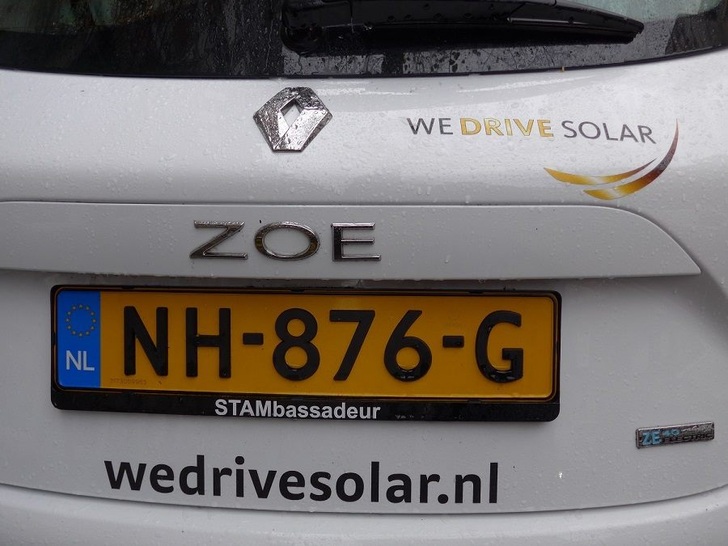 We drive solar is the slogan of an initiative in Utrecht/Netherlands.