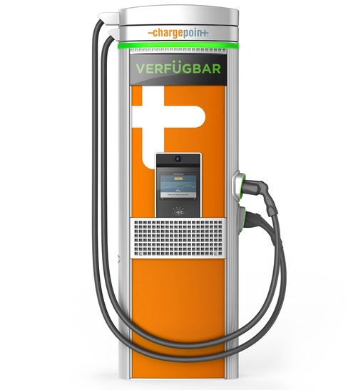 Fast charging for short dwell time parking: the Express 250. - © ChargePoint
