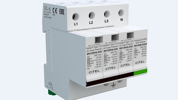 One of the variety of AC surge protectors that Citel offer.