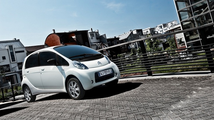 Citroen C-Zero is a compact electric car ideal for the city with enough norm range of 150 kilometers.