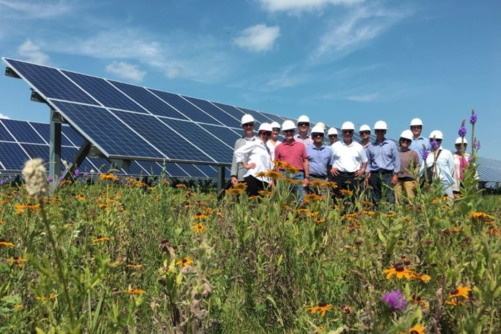 Community solar gardens in Minnesota grew six-fold in 2017. - © Fresh Energy
