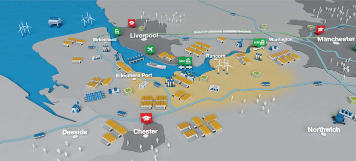 Project partners are drawn from across the energy industry, local government and academia. - © EA Technology
 Project partners are drawn from across the energy industry, local government and academia.