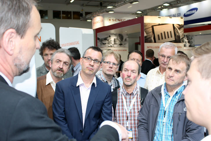 pv Guided Tours will be offered in English and German at Intersolar Europe in June - © Heiko Schwarzburger
