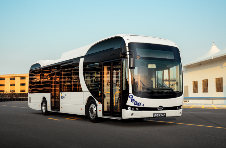 One of the new busses that will, starting in 2020, grace the streets of the Ruhr region. - © BYD

