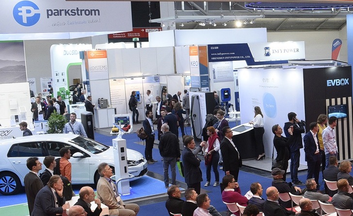 A wide range of solutions around e-mobility were presented at Power2Drive Europe in Munich. - © Solar Promotion

