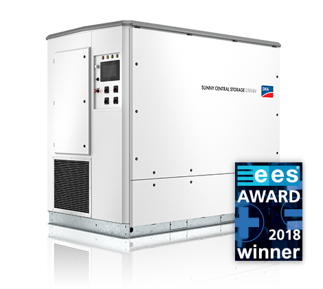 The Sunny Central Storage of SMA has grid forming capabilites. - © SMA
