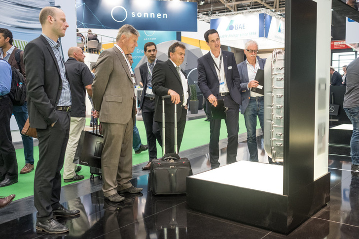 ees Europe 2018 in Munich is a attractive platform for international exchange and business of the growing energy storage market. - © Solar Promotion
