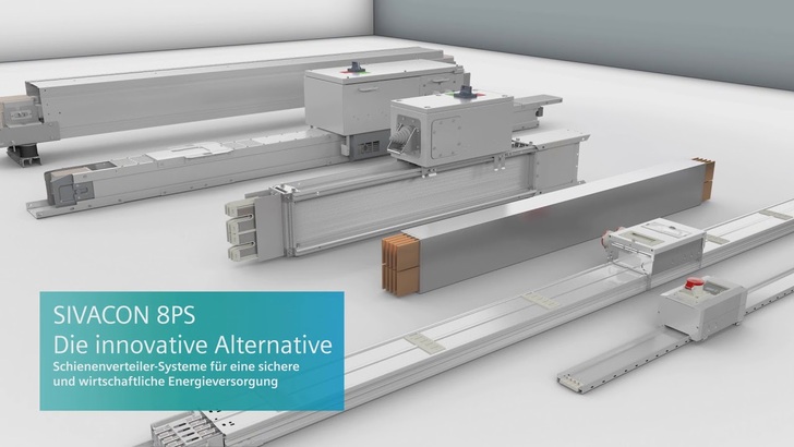 Electric busbars can even be installed in the tightest of spaces. - © Siemens
