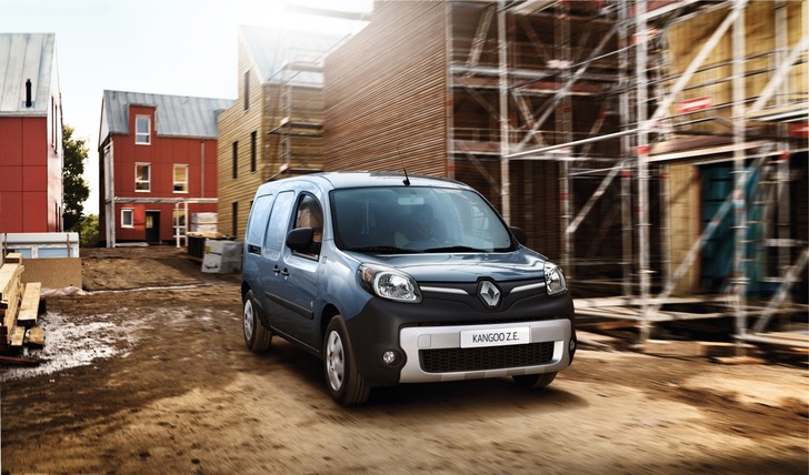 Electric cars: The new Renault Kangoo ZE has a stronger battery and engine, enabling a real use range of around 200 kilometers. 