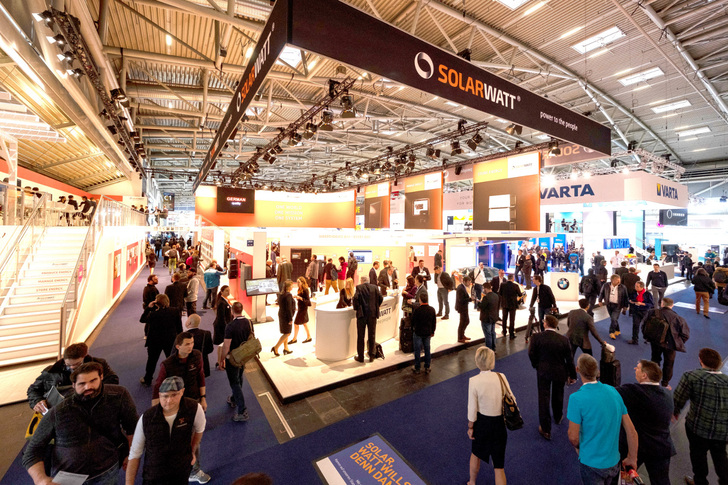 In total, around 470 suppliers of energy storage systems and technologies presented their innovative products, solutions and services to around 50,000 visitors at ees Europe 2019. - © Solar Promotion
