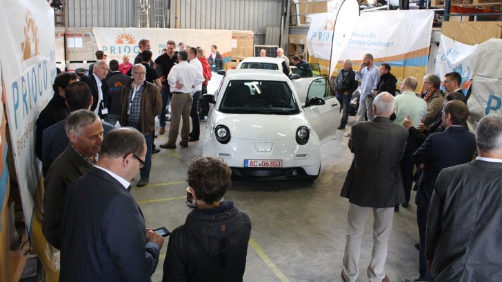 The new e.GO electric car.