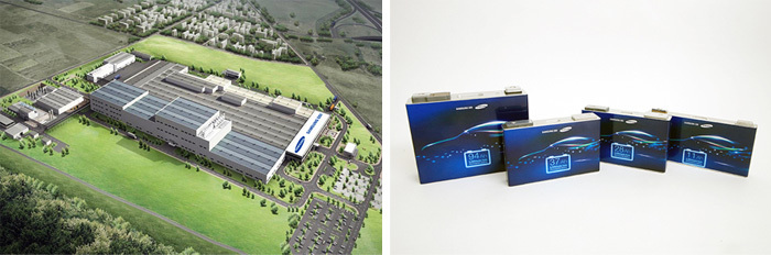 Construction was launched for the new battery factory of Samsung SDI for electric vehicles in Hungary, north of Budapest.