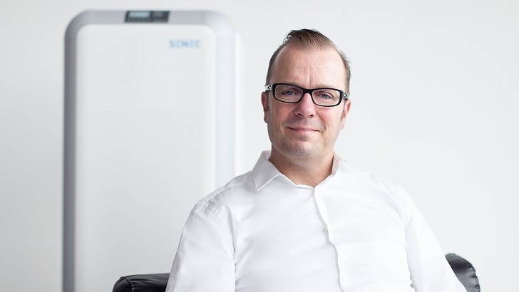 Norbert Schlesiger is CEO of Senec. - © Senec
