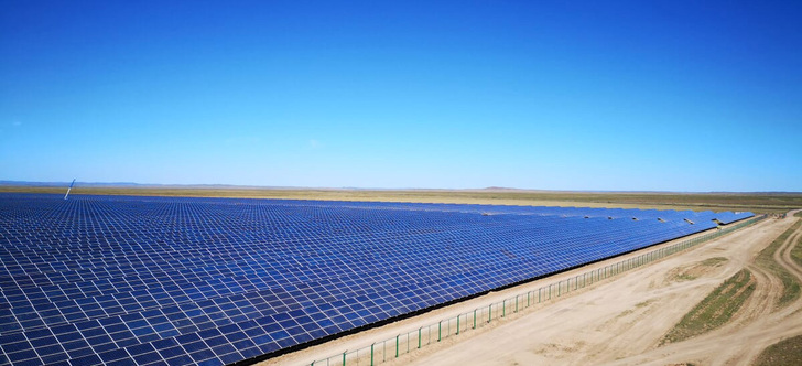 The extension of the current solar park will include both fixed and tracking systems. - © Goldbeck Solar
