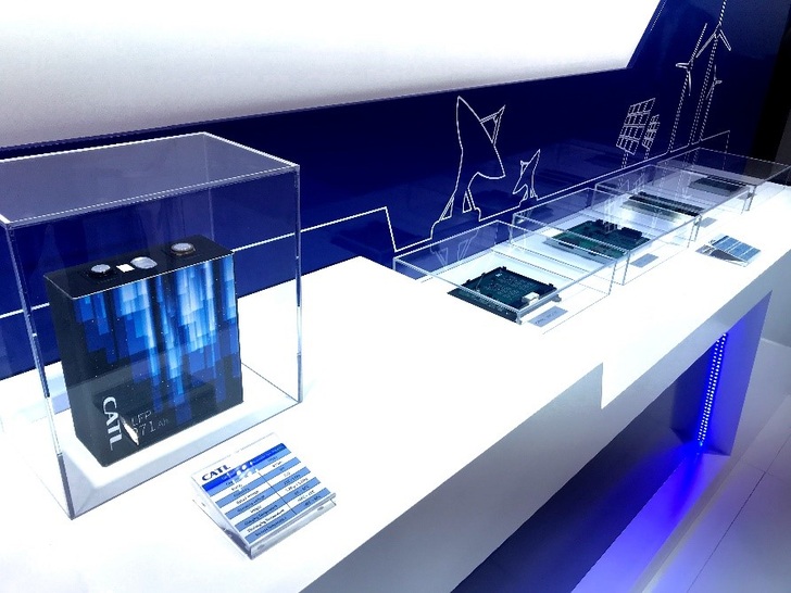 CATL’s ees Europe 2019 display on ESS solutions