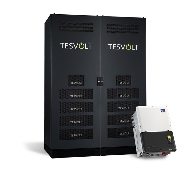 Tesvolt TS HV 70 high-voltage storage system. - © Tesvolt
