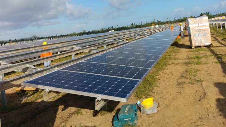 This 22 MW power plant was recently built on the Philippines. - © Aleo Solar
