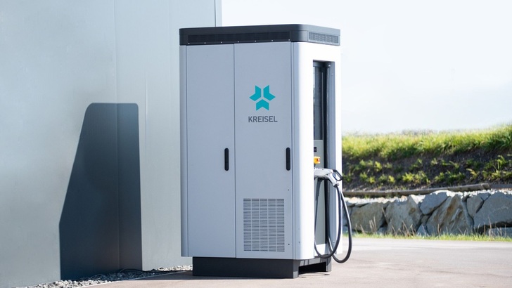 Charging up to 160 kilowatts via a Chademo connection. - © Kreisel Electric
