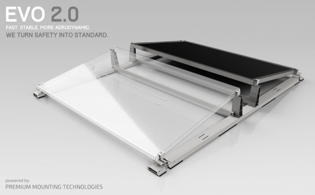The new Evolution 2.0 at the Intersolar this June in Munich.