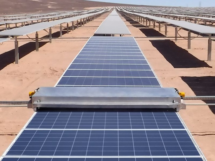 Cleaning rate: up to five MW cleaned in eight hours by two operators.