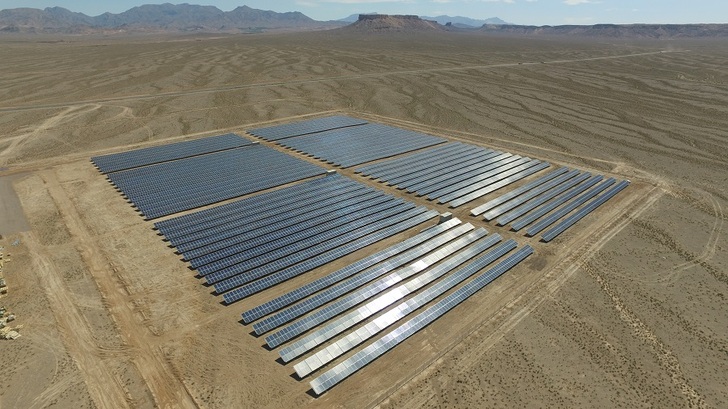 Located in the Yazd province, the PV Plant was built on an area of seven hectares and generates an annual yield of 6.7 GWh of electricity. - © Vispiron
