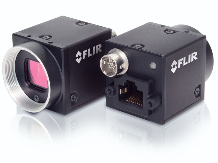 The Blackfly S Gige POE family is ideal for a variety of applications including display or PCB inspection. - © Flir
