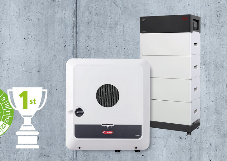 These two systems were the only ones to achieve energy efficiency class A in this category. - © Fronius International GmbH
