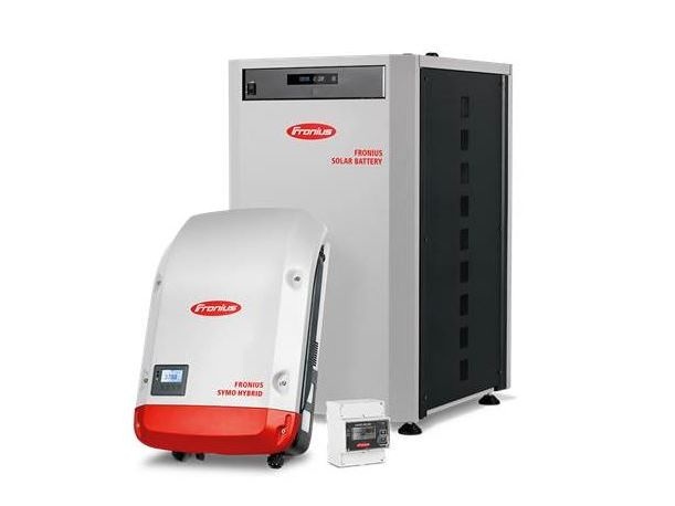 Thanks to the multi flow technology, several energy flows can be managed at the same time. - © Fronius

