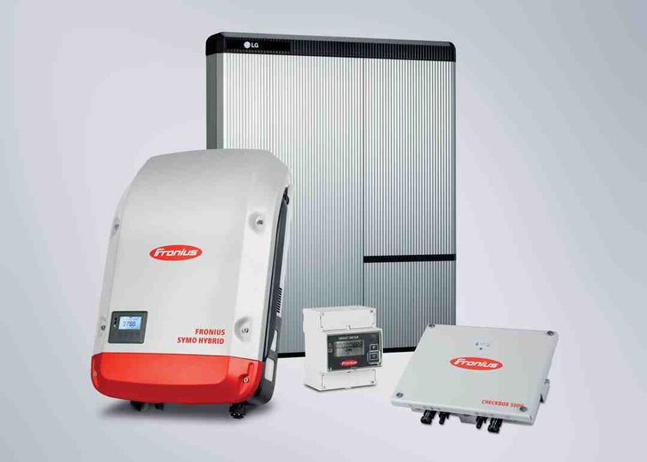 Fronius is building a pilot system in which green hydrogen will be generated from solar energy. - © Fronius
